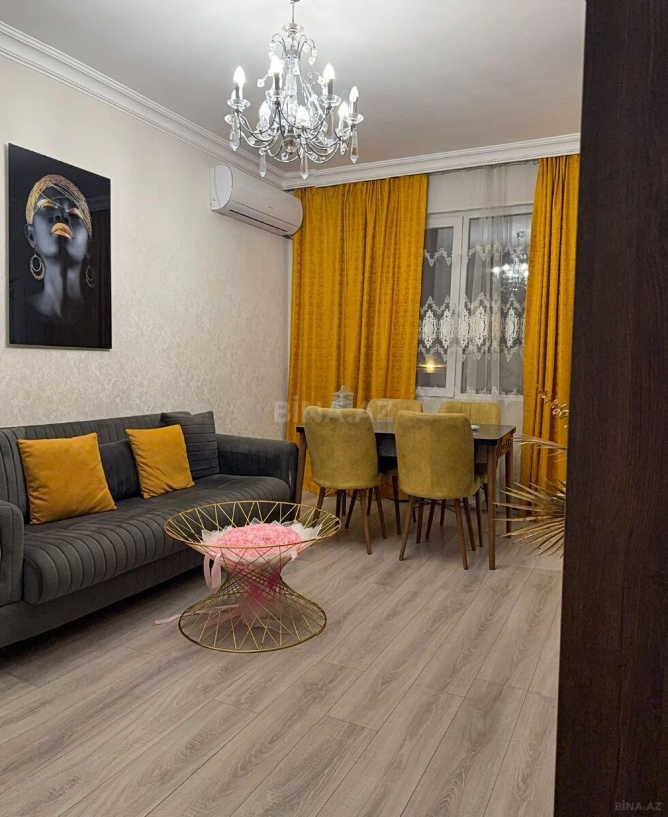 Satılır 2 otaqlı mənzil 58 m²