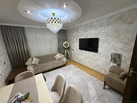 Kirayə verilir 3 otaqlı mənzil 80 m²