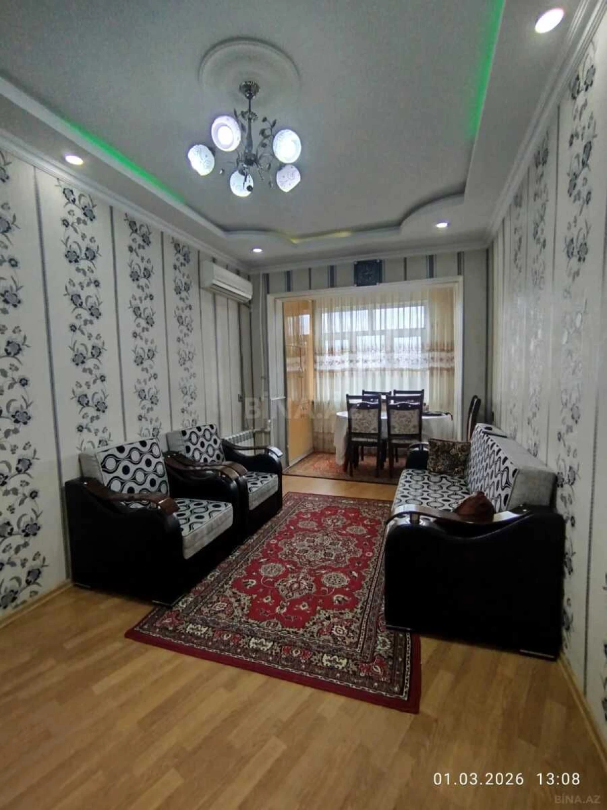 Satılır 2 otaqlı mənzil 46 m²