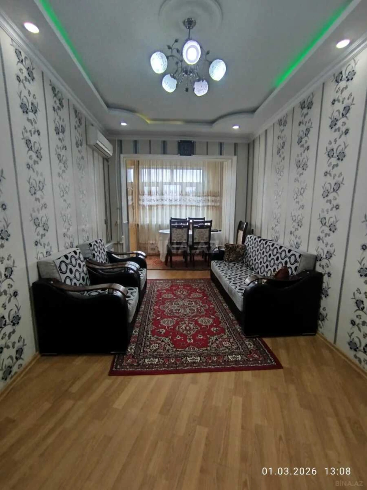 Satılır 2 otaqlı mənzil 46 m²