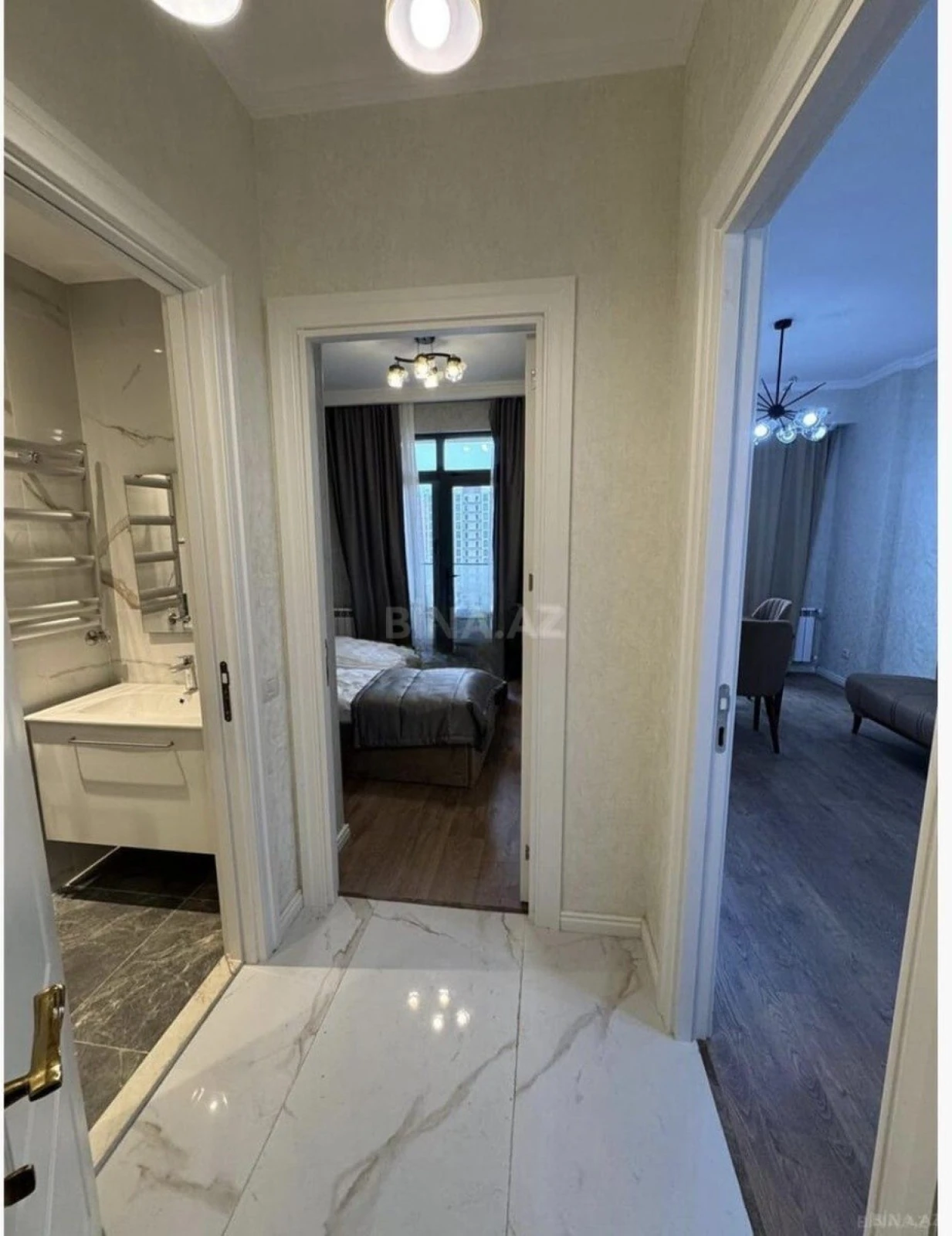 Kirayə verilir 2 otaqlı mənzil 50 m²