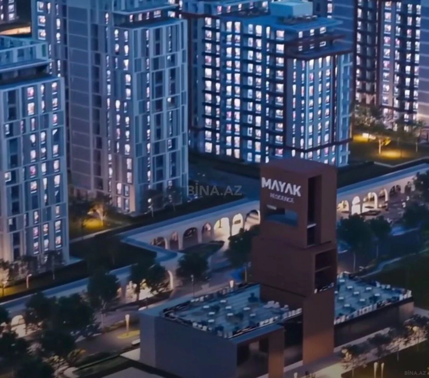 Satılır 2 otaqlı mənzil 45 m²