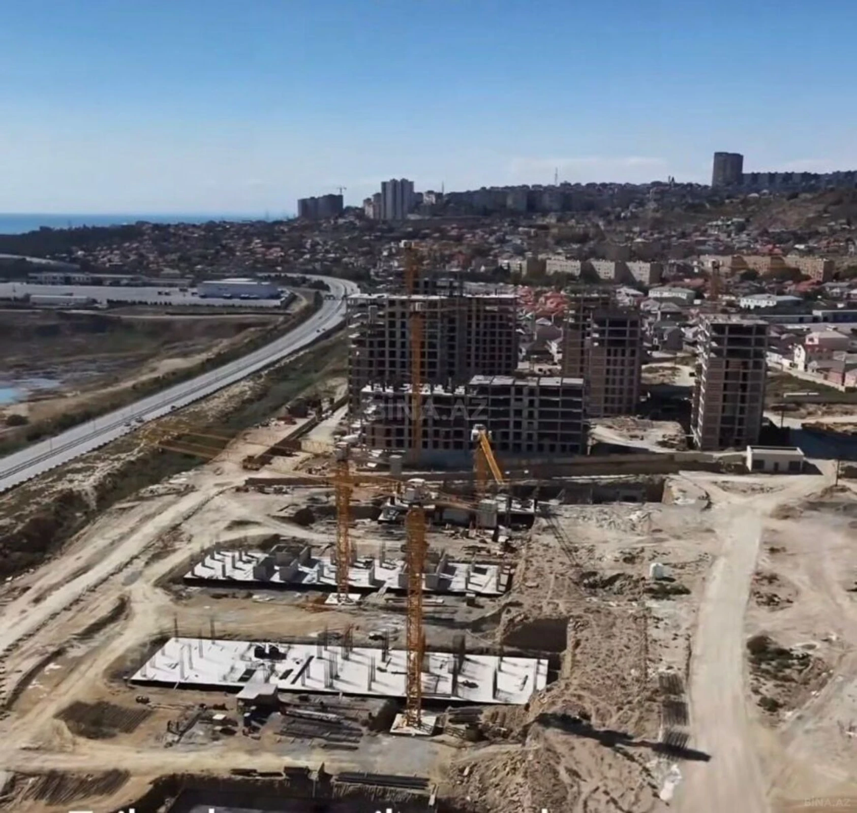 Satılır 2 otaqlı mənzil 45 m²