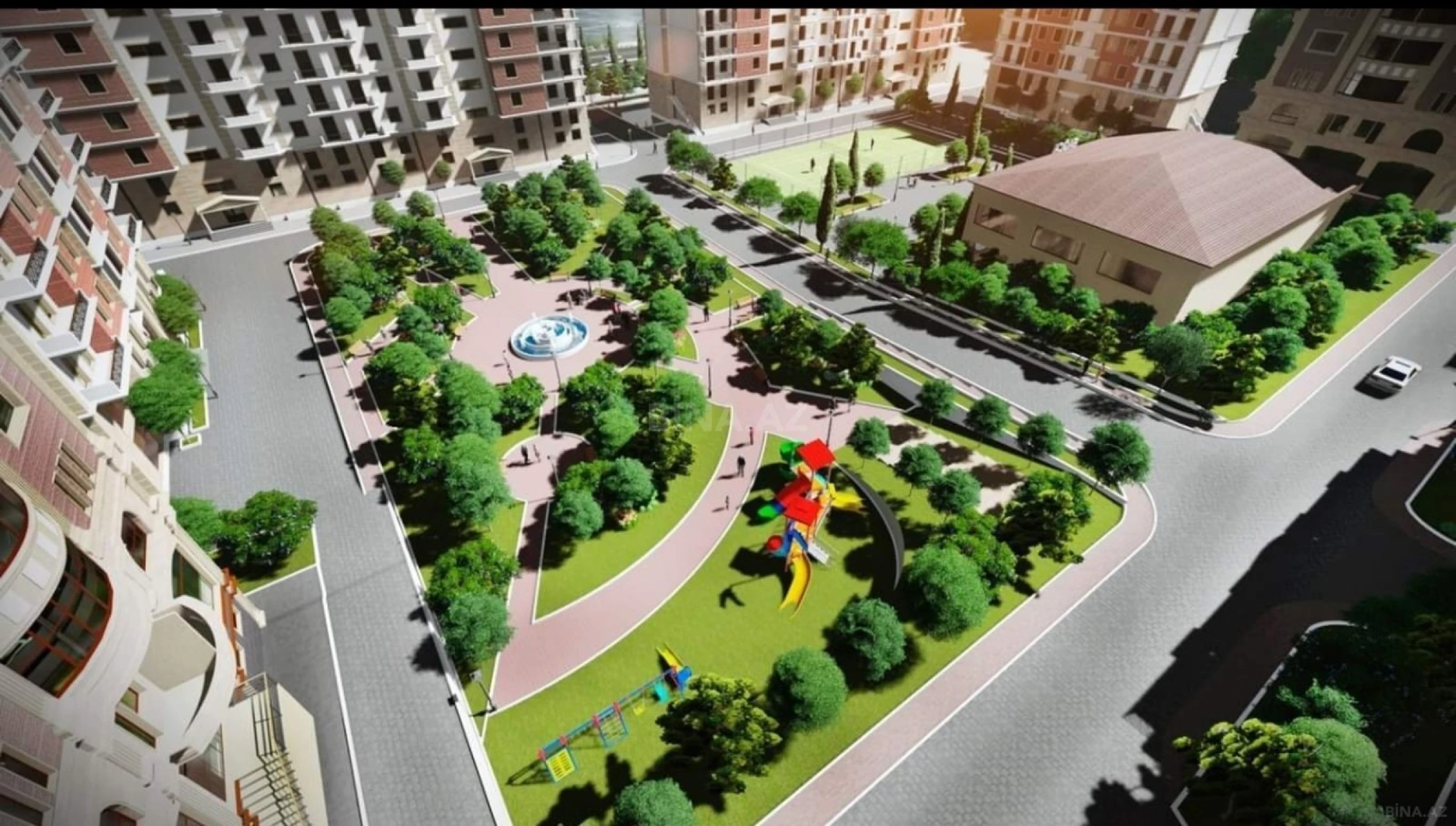 Satılır 3 otaqlı mənzil 90 m²