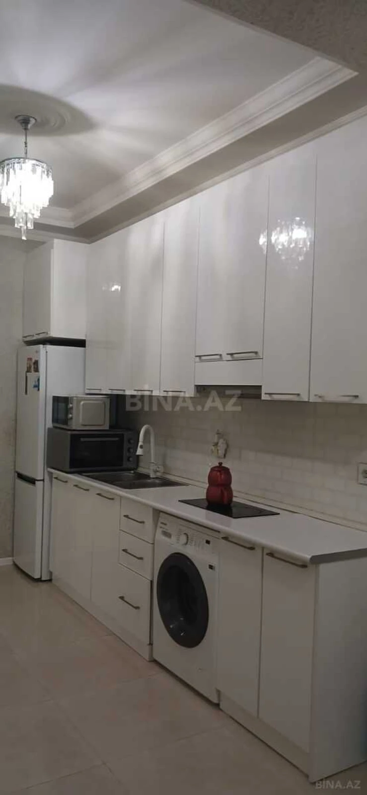 Satılır 1 otaqlı mənzil 58 m²
