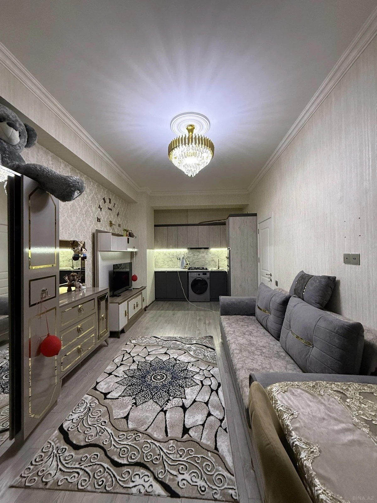 Satılır 2 otaqlı mənzil 43 m²