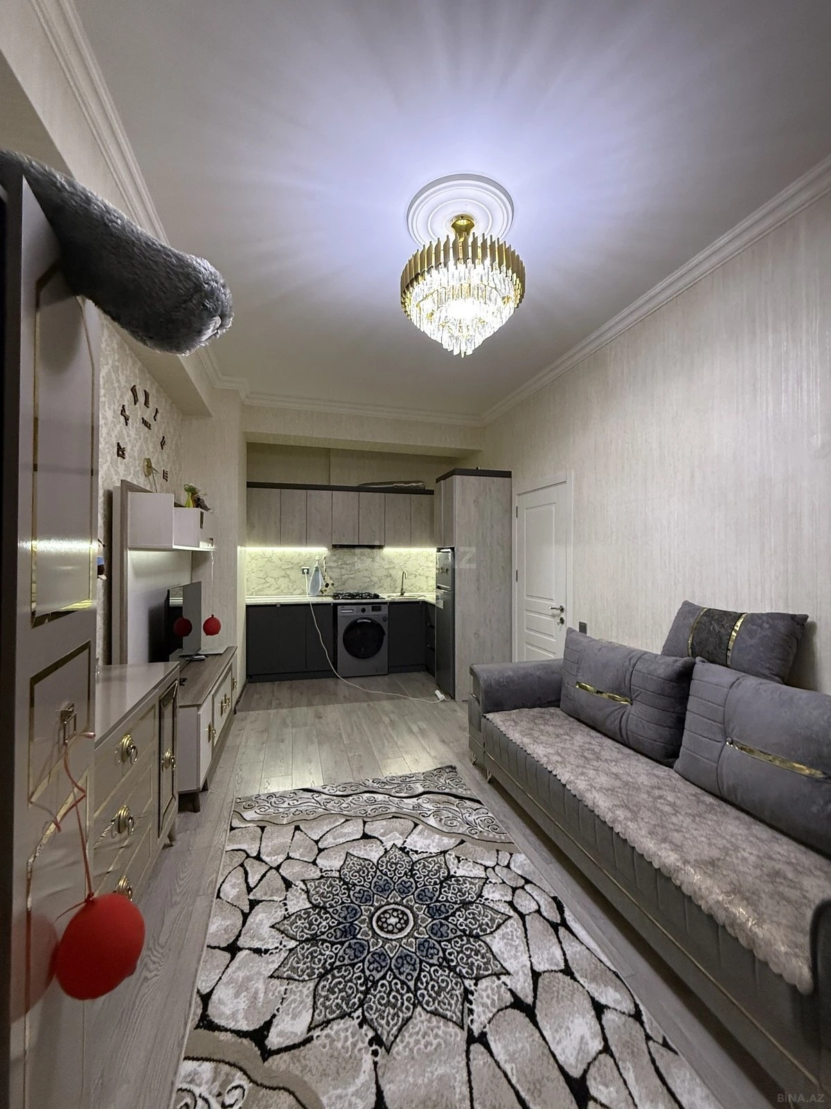 Satılır 2 otaqlı mənzil 43 m²