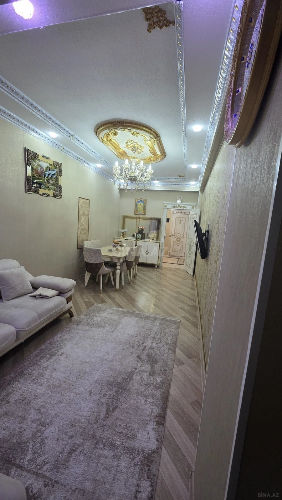 Satılır 4 otaqlı mənzil 99 m²