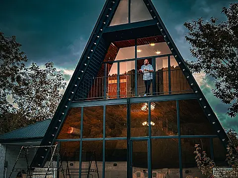 Kirayə verilir 4 otaqlı həyət evi 120 m² — Qəbələ 4 otaq 120.00 m²