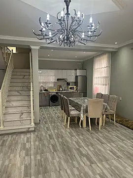 Kirayə verilir 5 otaqlı həyət evi 110 m² — Qax 5 otaq 110.00 m²