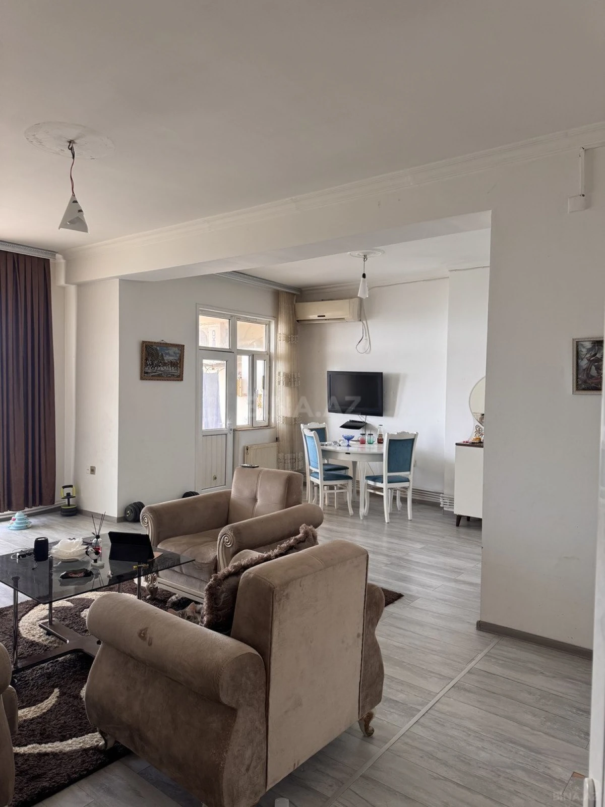 Kirayə verilir 2 otaqlı mənzil 120 m²