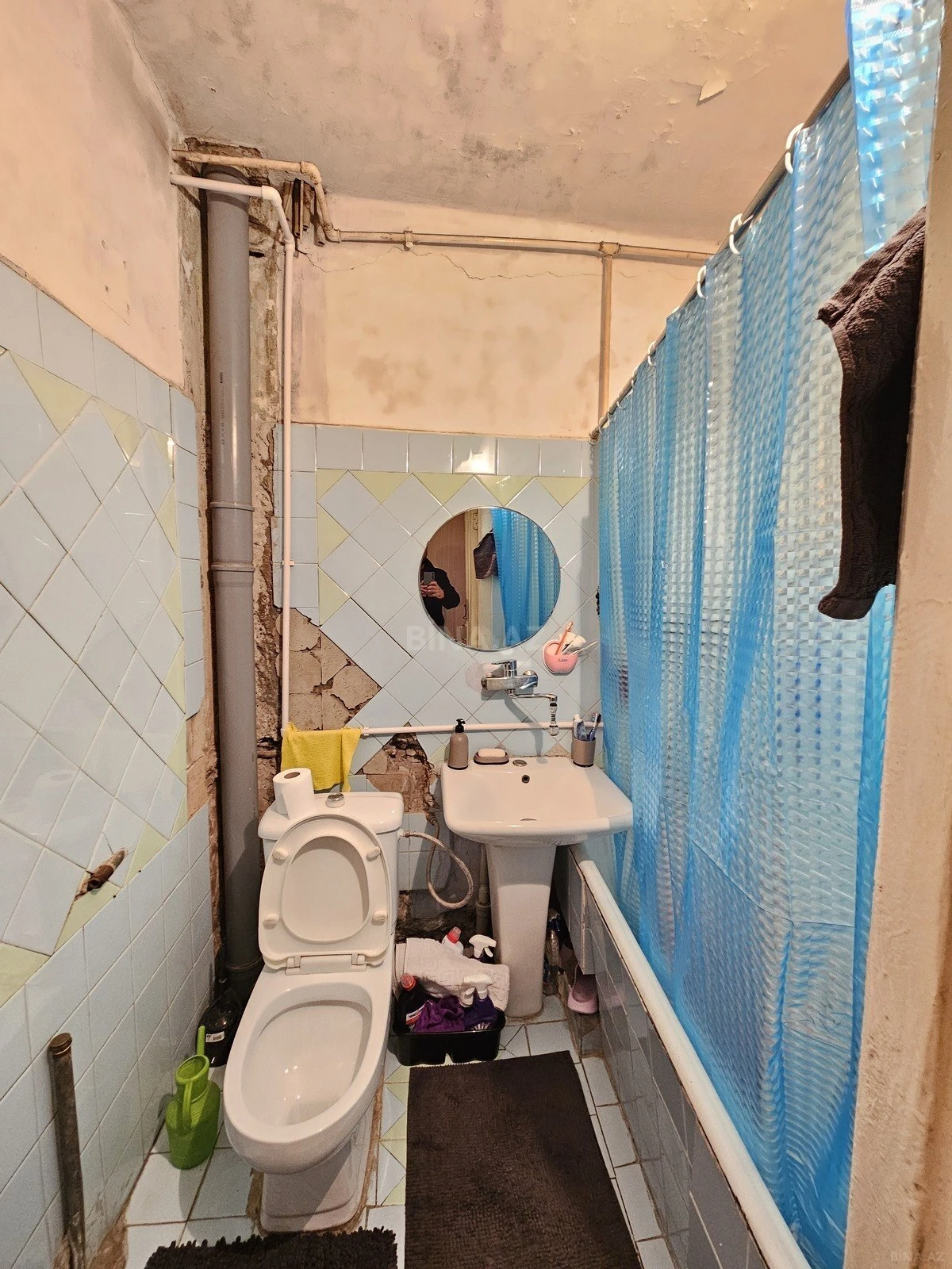 Satılır 2 otaqlı mənzil 55 m²