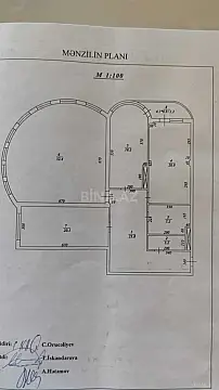 Satılır 3 otaqlı mənzil 144 m²