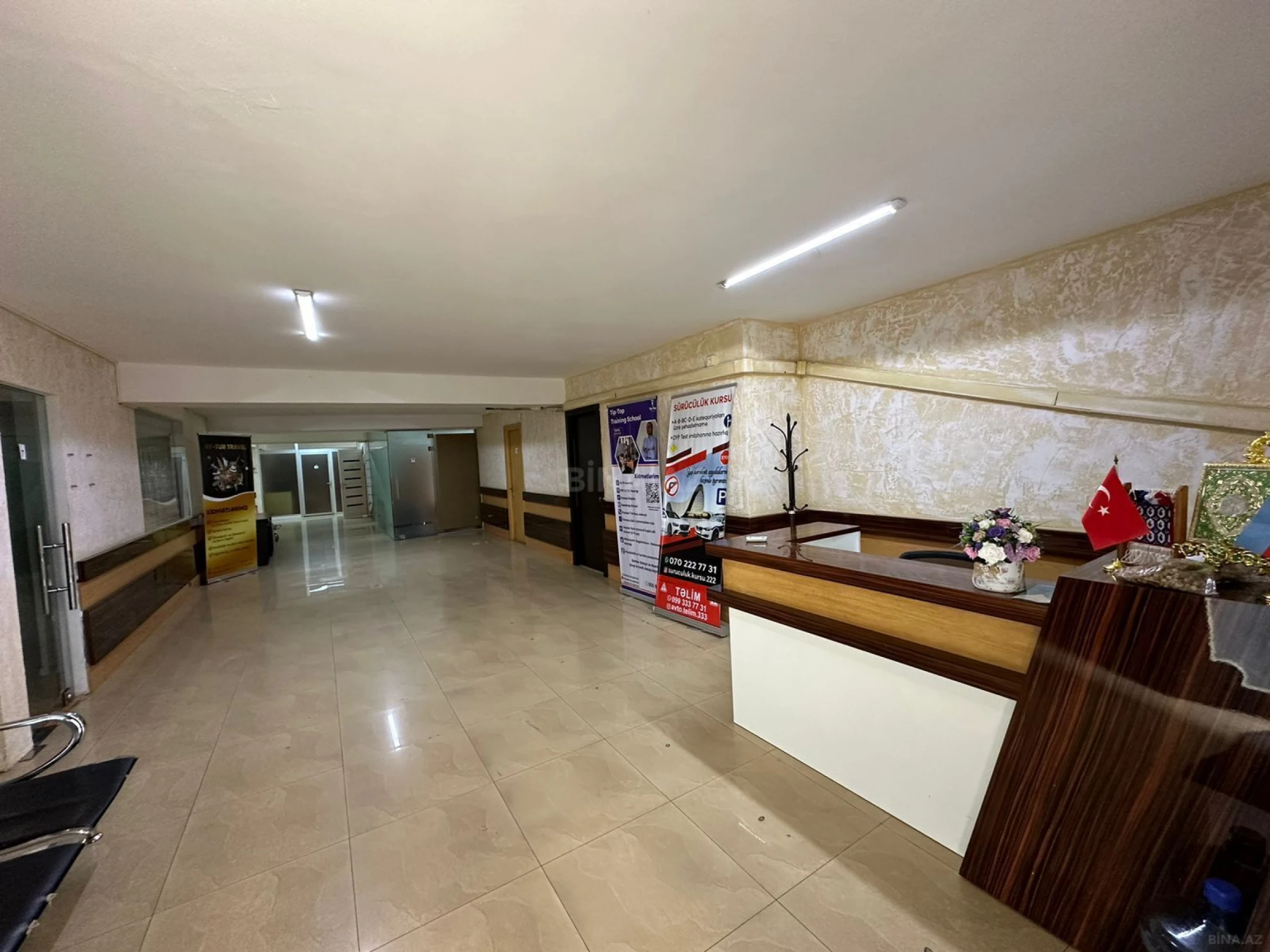 Kirayə verilir 1 otaqlı ofis 25 m²