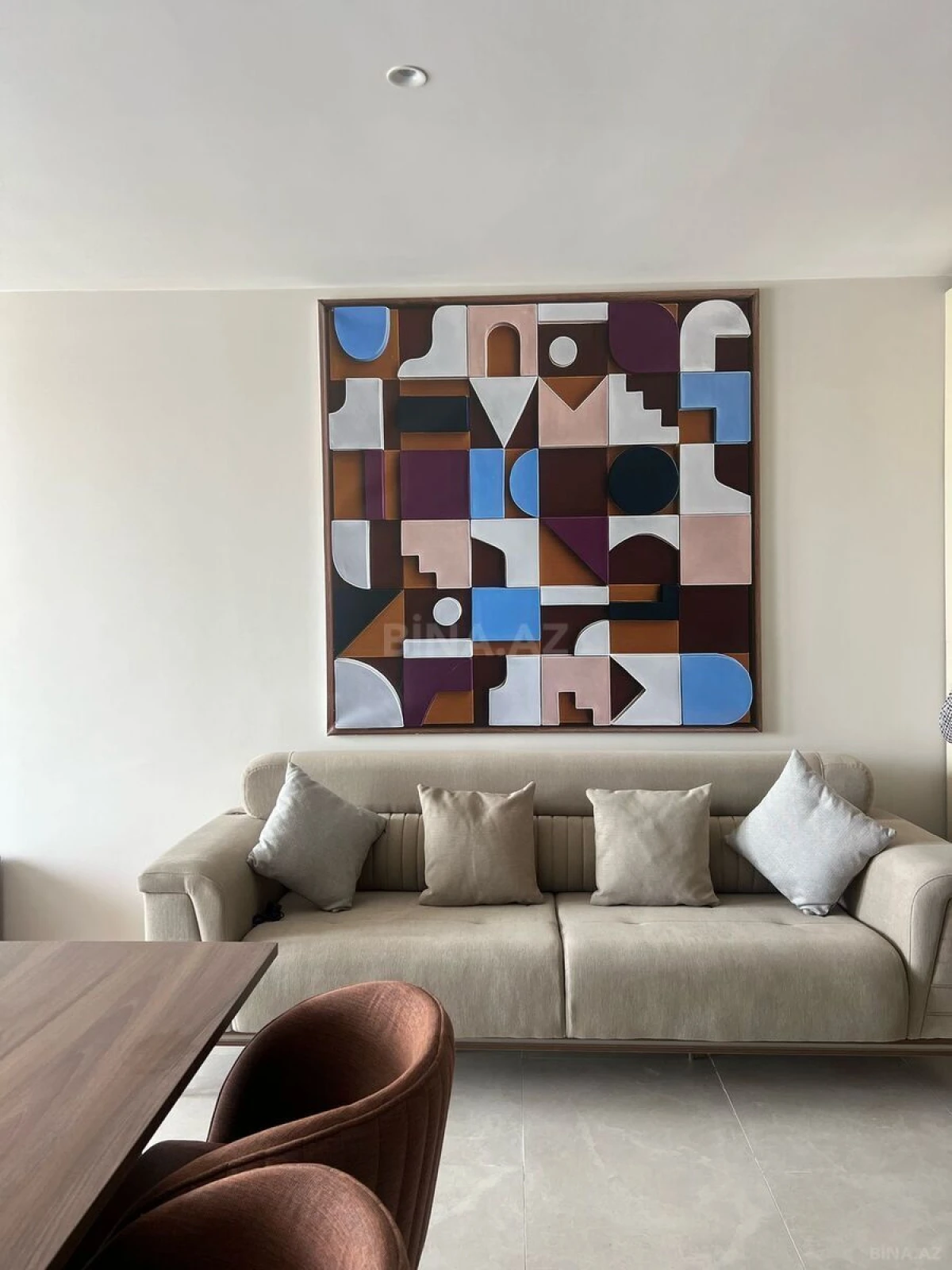 Satılır 1 otaqlı mənzil 58 m²