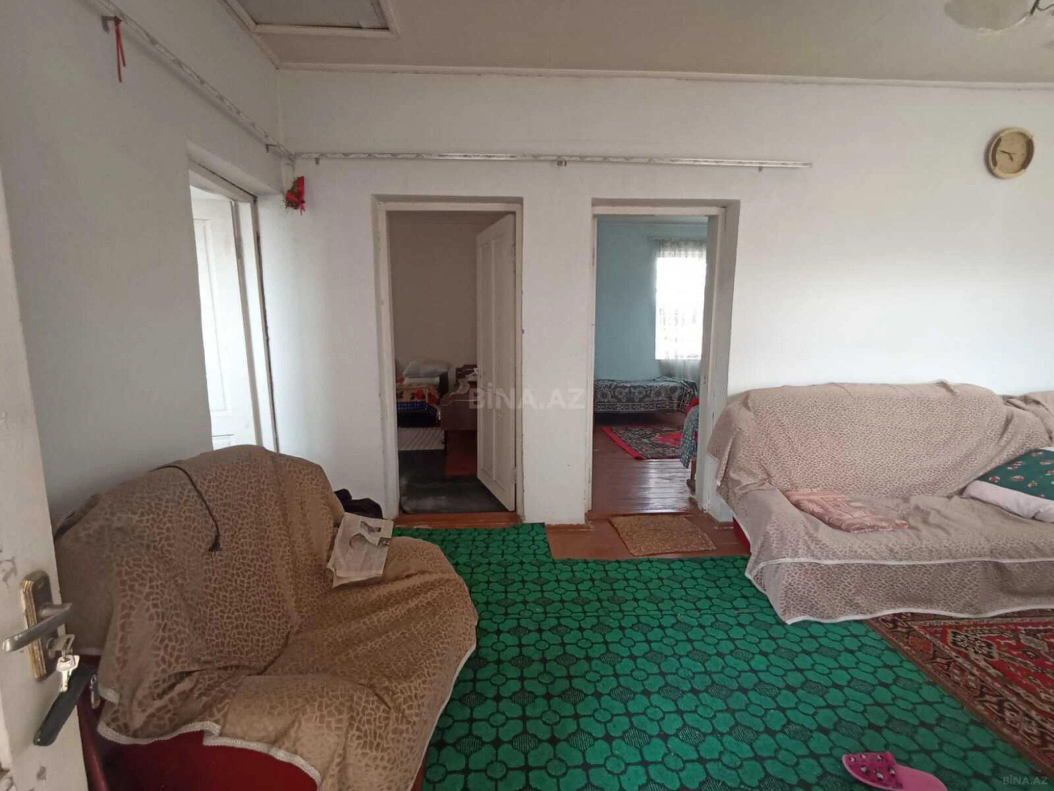 Satılır 1 otaqlı həyət evi 60 m²