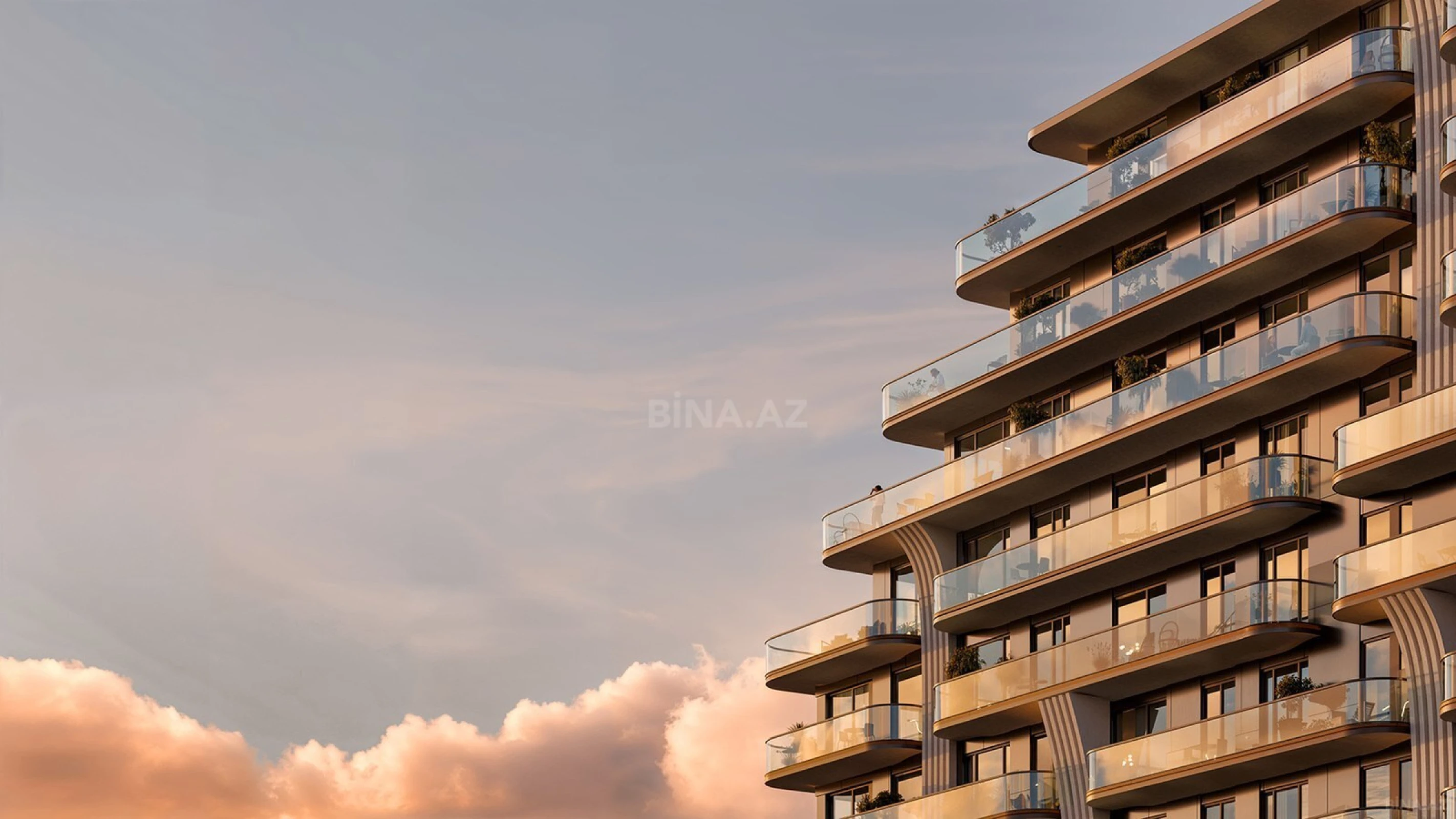 Satılır 1 otaqlı mənzil 38.7 m²