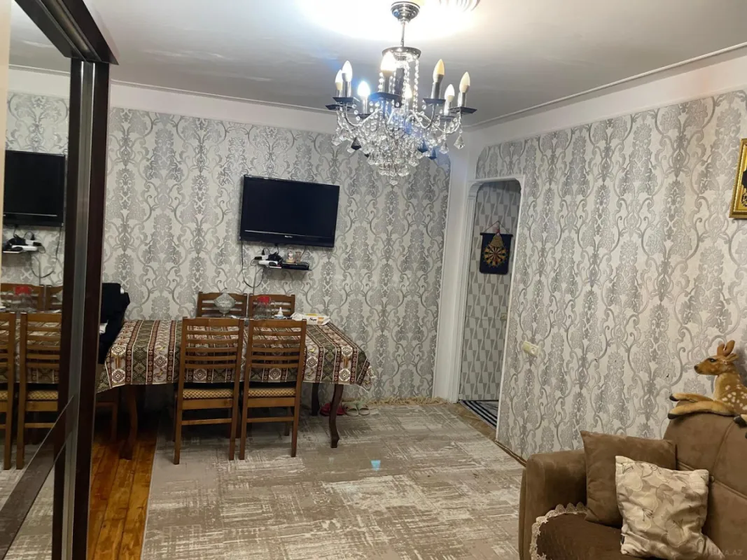 Satılır 2 otaqlı mənzil 48 m²
