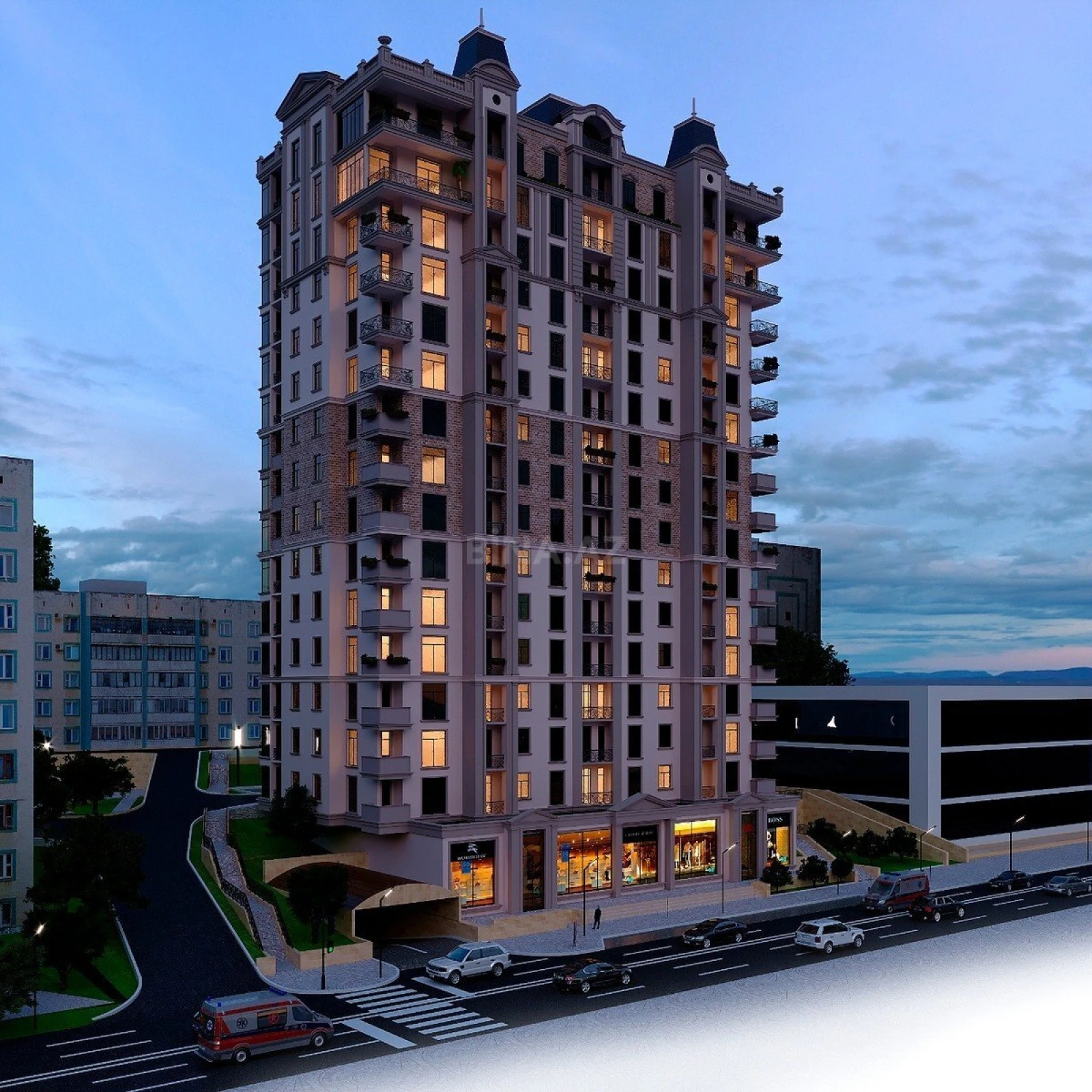 Satılır 3 otaqlı mənzil 112 m²