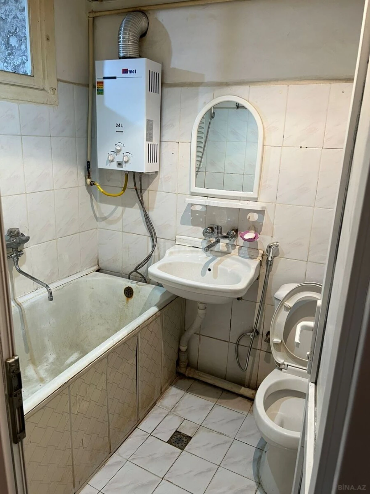 Kirayə verilir 1 otaqlı mənzil 35 m²
