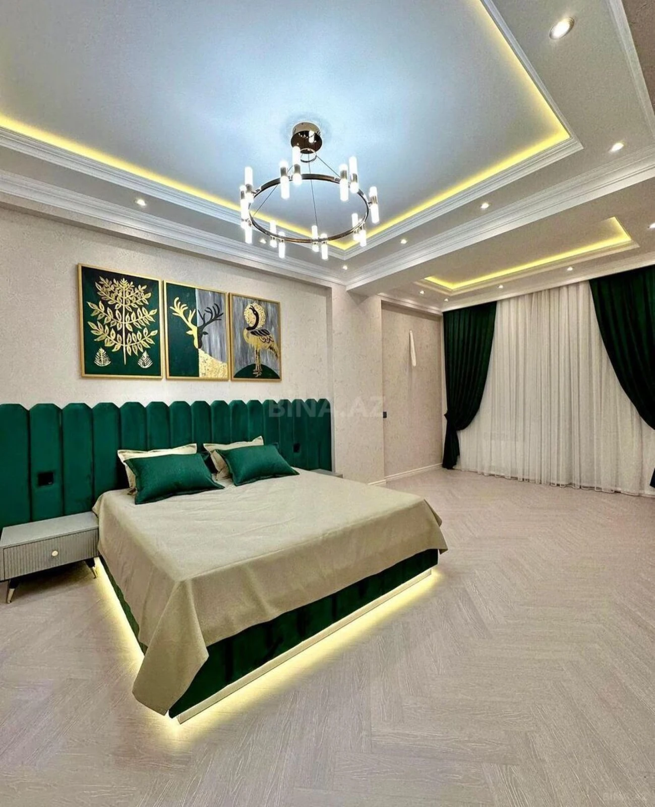 Kirayə verilir 3 otaqlı mənzil 160 m²