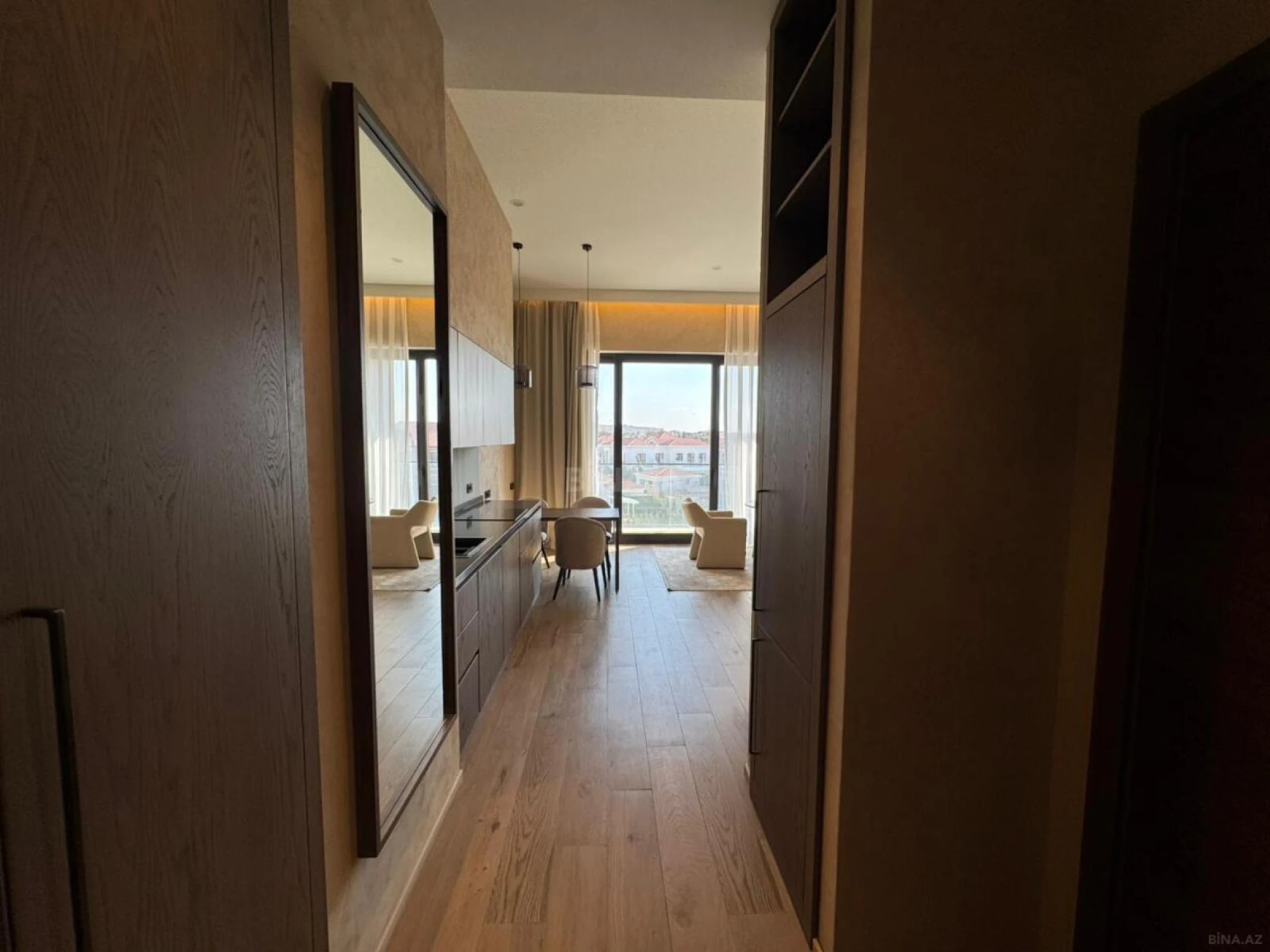 Kirayə verilir 1 otaqlı mənzil 60 m²