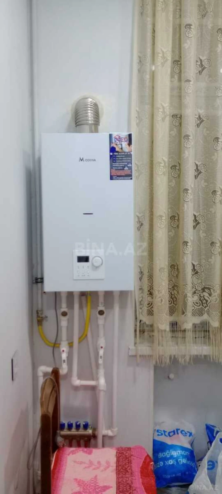 Kirayə verilir 1 otaqlı mənzil 35 m²