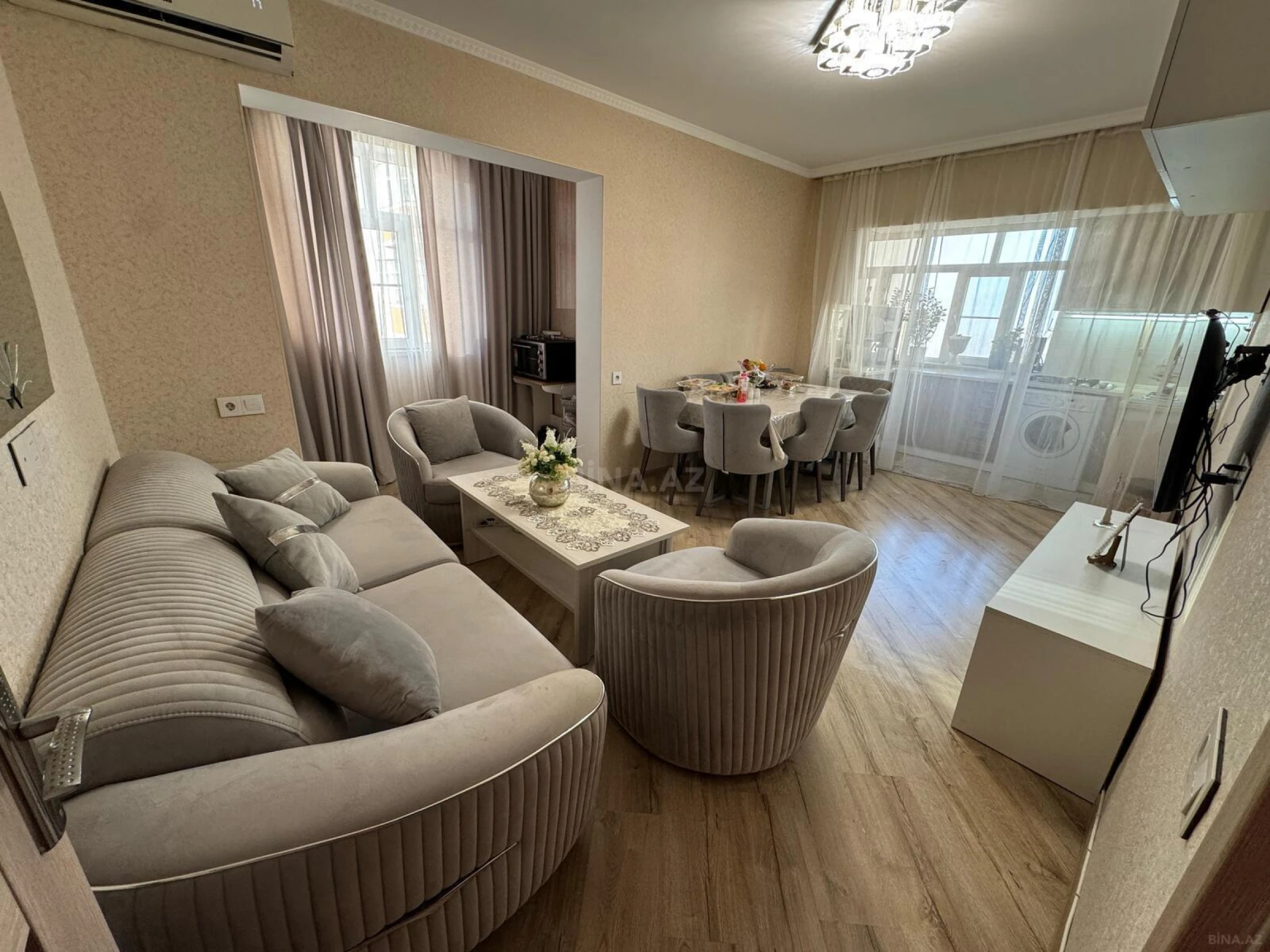 Kirayə verilir 2 otaqlı mənzil 42 m²