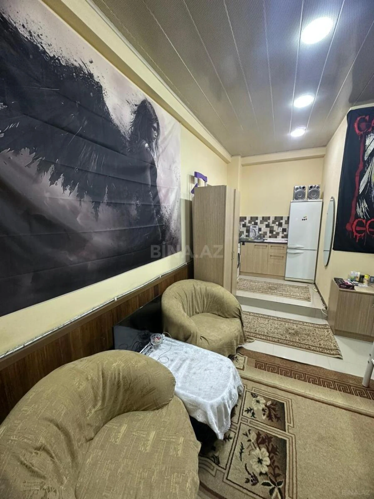 Satılır 1 otaqlı mənzil 38 m²