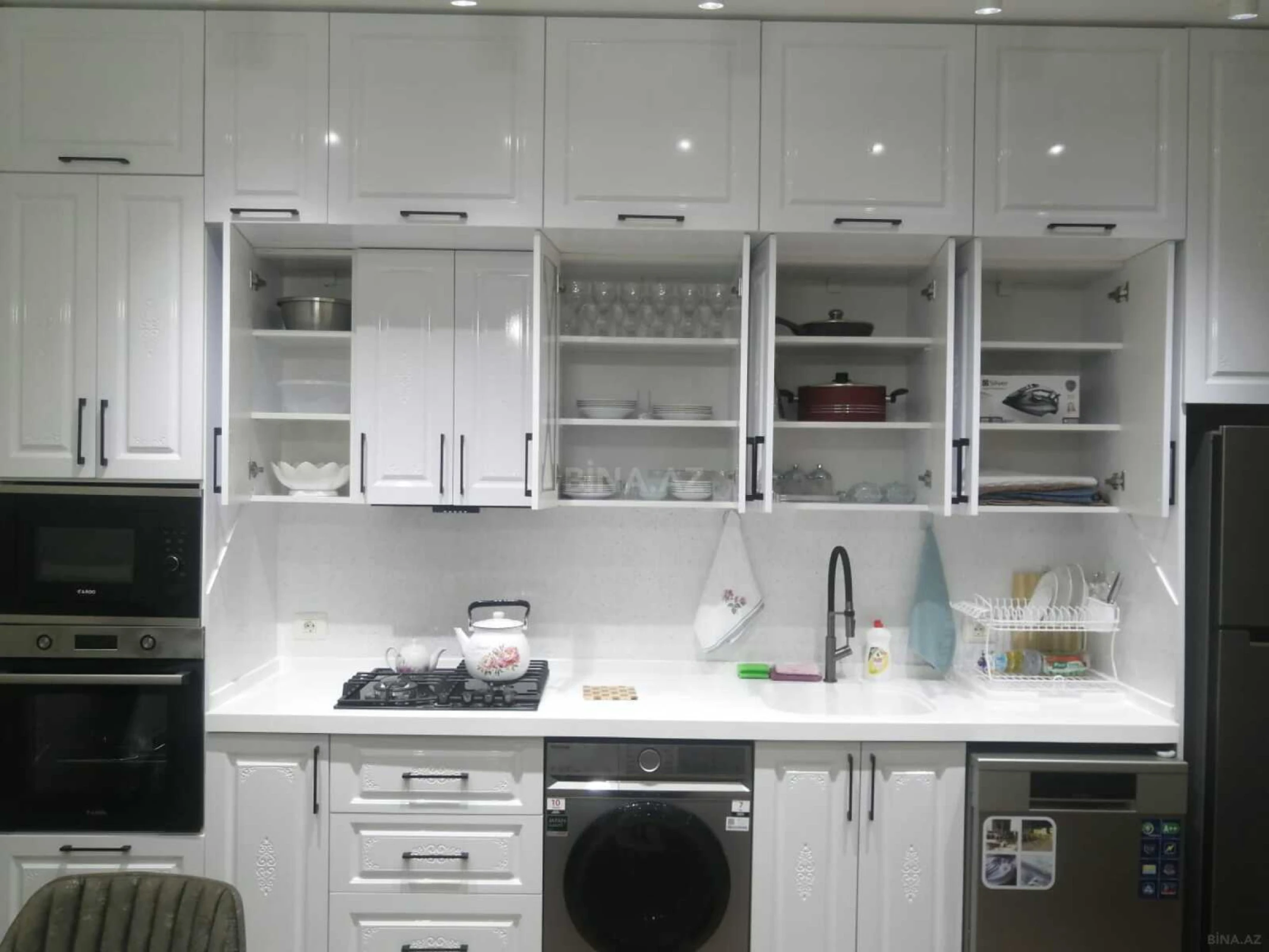 Kirayə verilir 3 otaqlı mənzil 80 m²