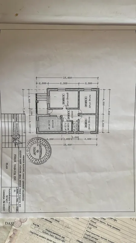 Satılır 3 otaqlı həyət evi 81 m²