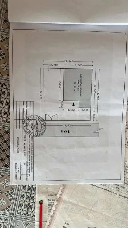 Satılır 3 otaqlı həyət evi 81 m²