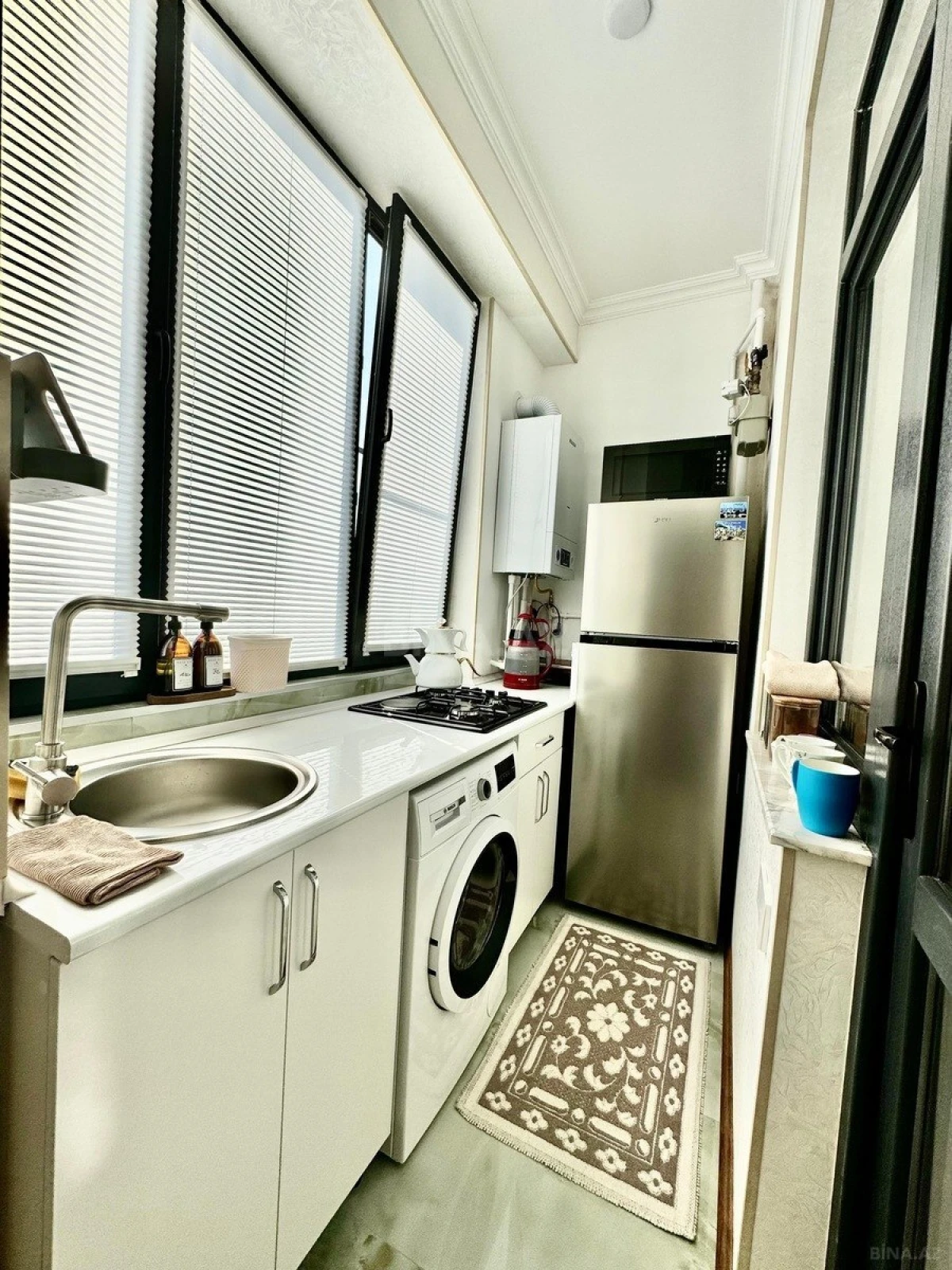 Satılır 1 otaqlı mənzil 58 m²