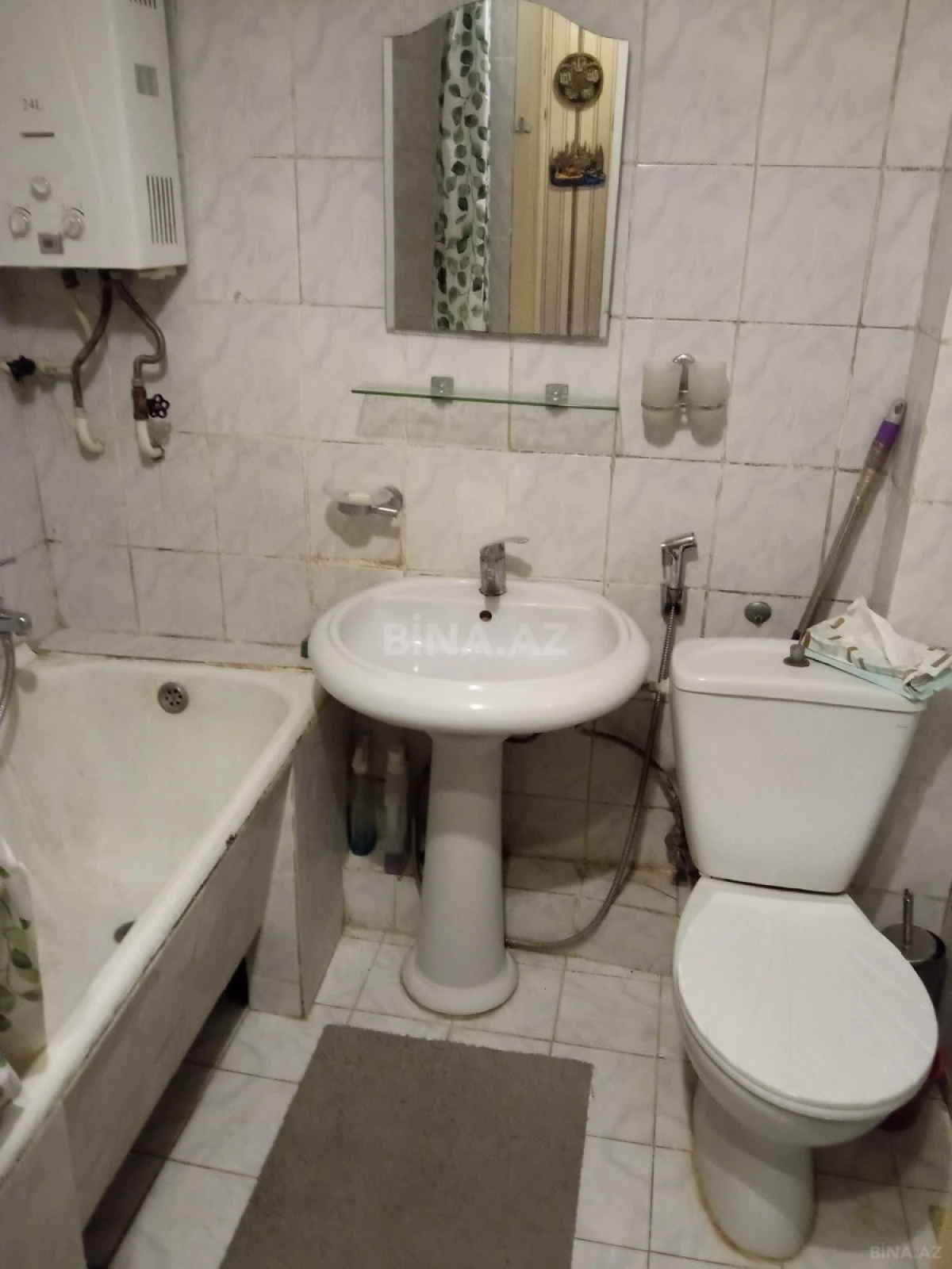 Kirayə verilir 2 otaqlı mənzil 35 m²