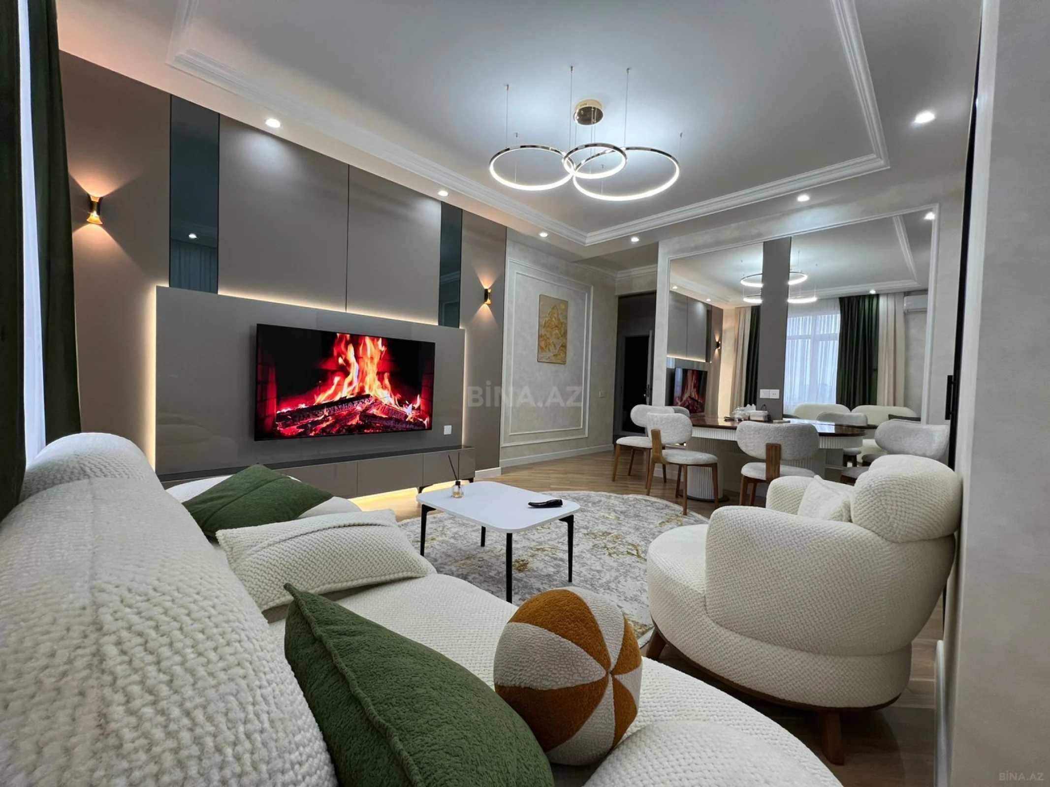 Kirayə verilir 3 otaqlı mənzil 117 m²