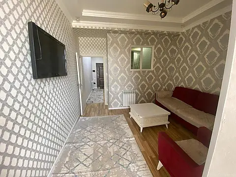 Kirayə verilir 2 otaqlı mənzil 55 m² — Xırdalan 2 otaq 55.00 m²