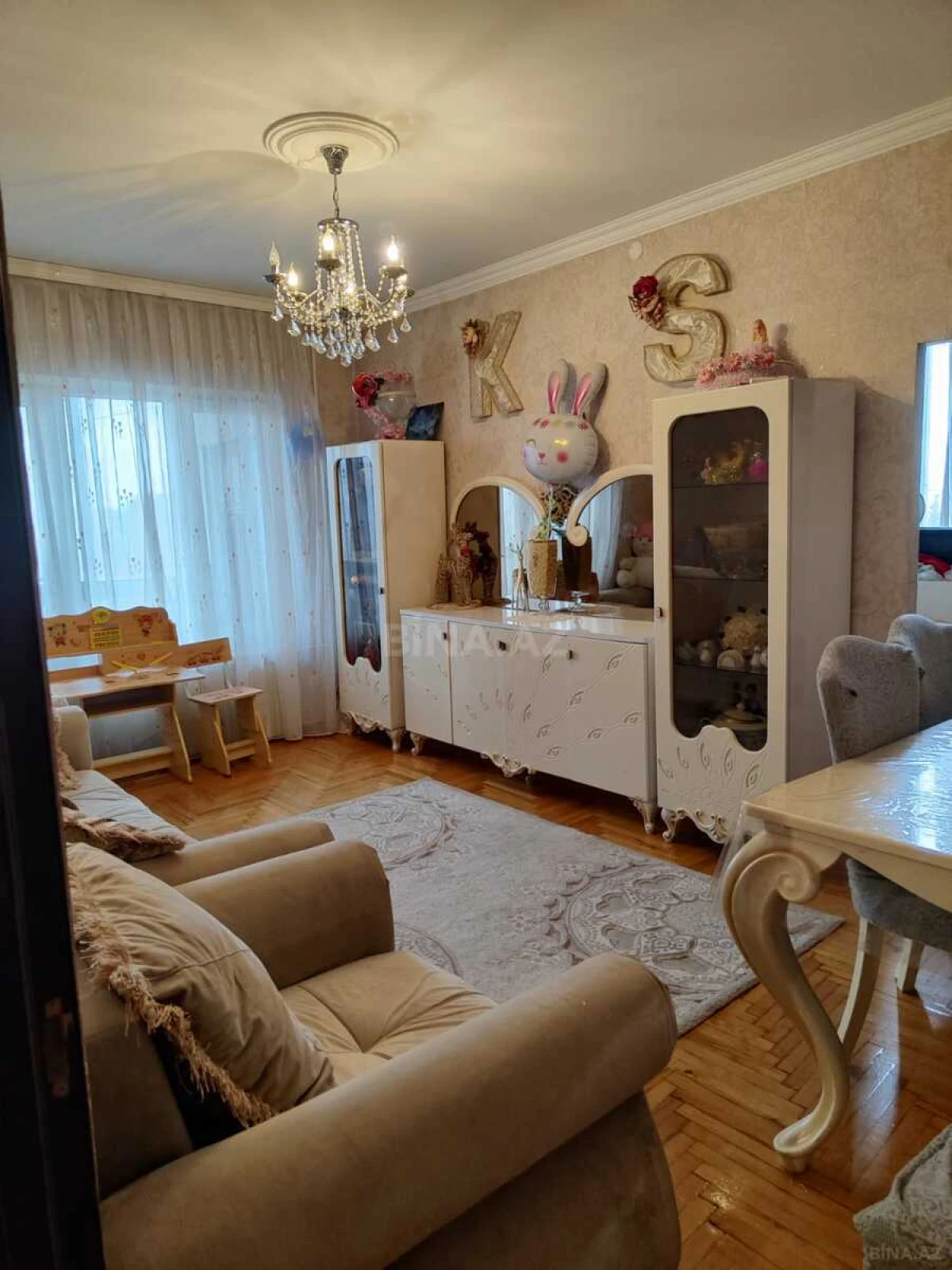 Satılır 2 otaqlı mənzil 52.4 m²