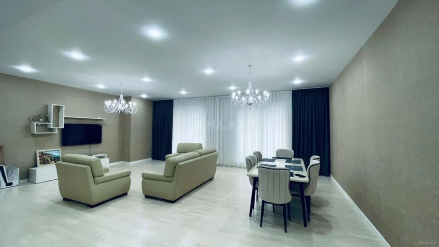 Kirayə verilir 3 otaqlı mənzil 180 m²