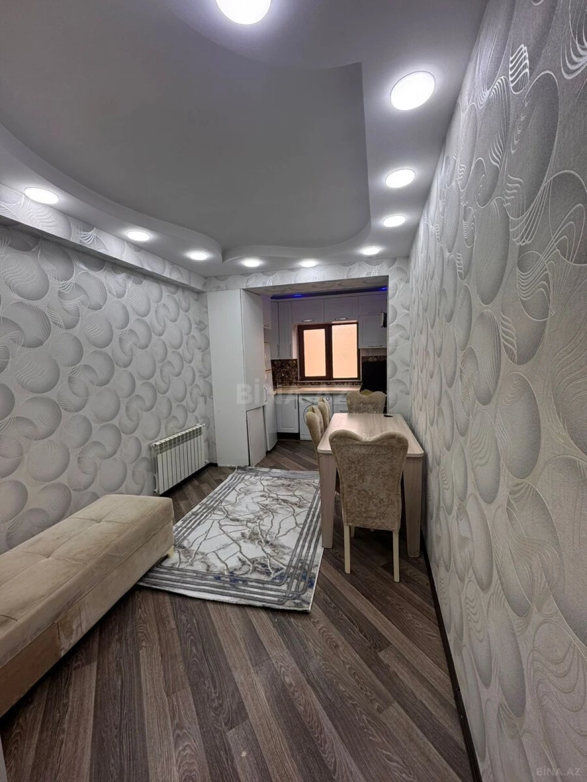 Satılır 2 otaqlı mənzil 45.5 m²