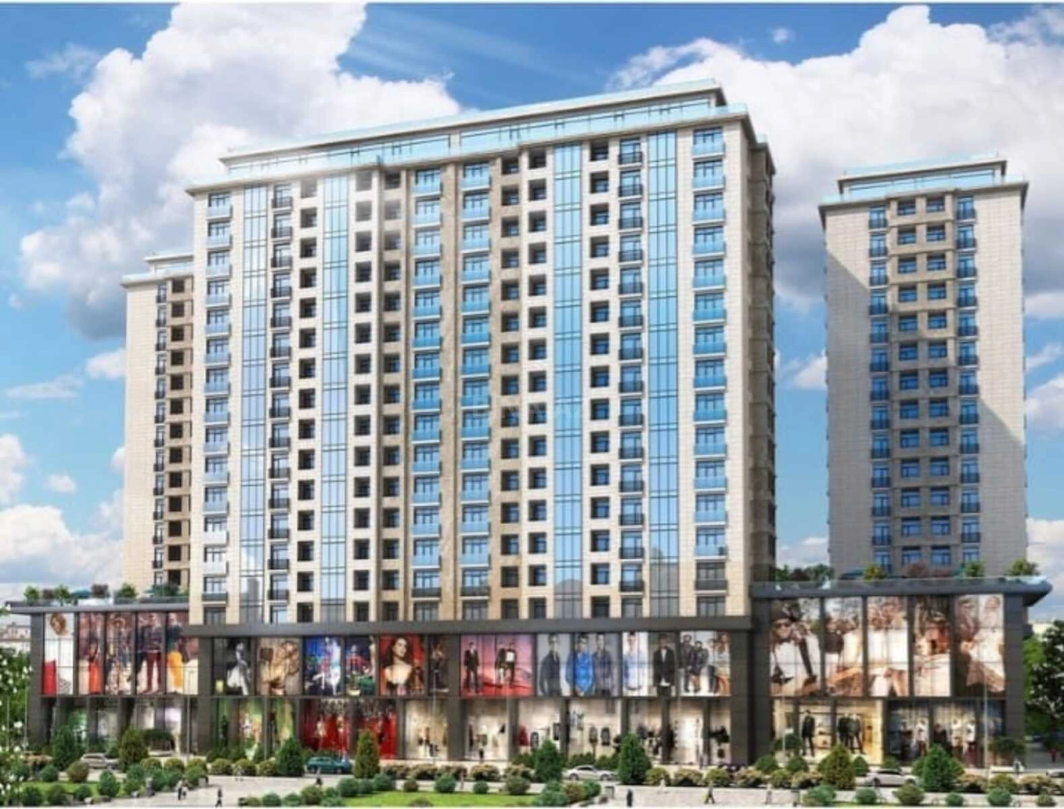 Satılır 4 otaqlı mənzil 143 m²