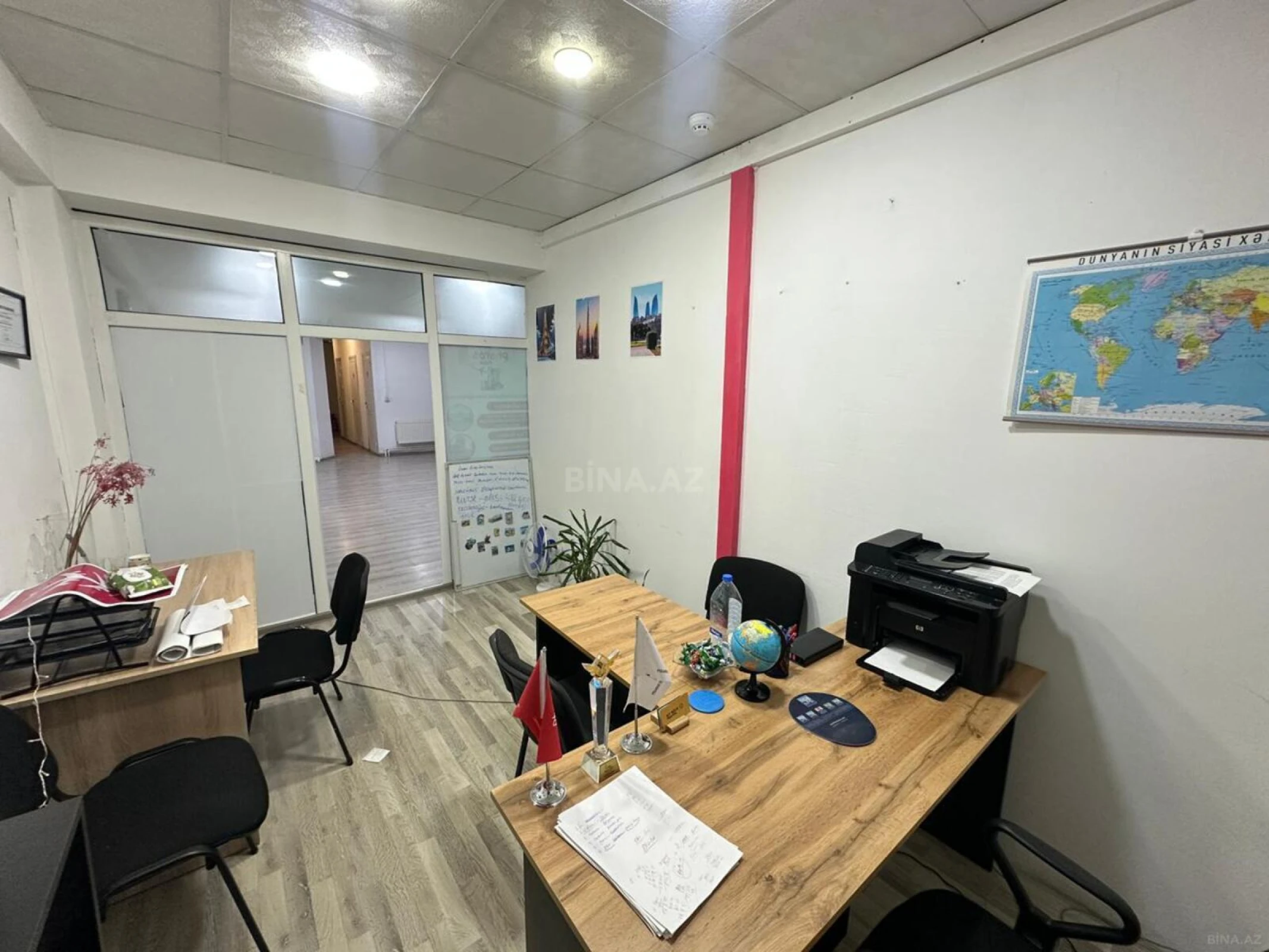 Kirayə verilir 1 otaqlı ofis 13 m²