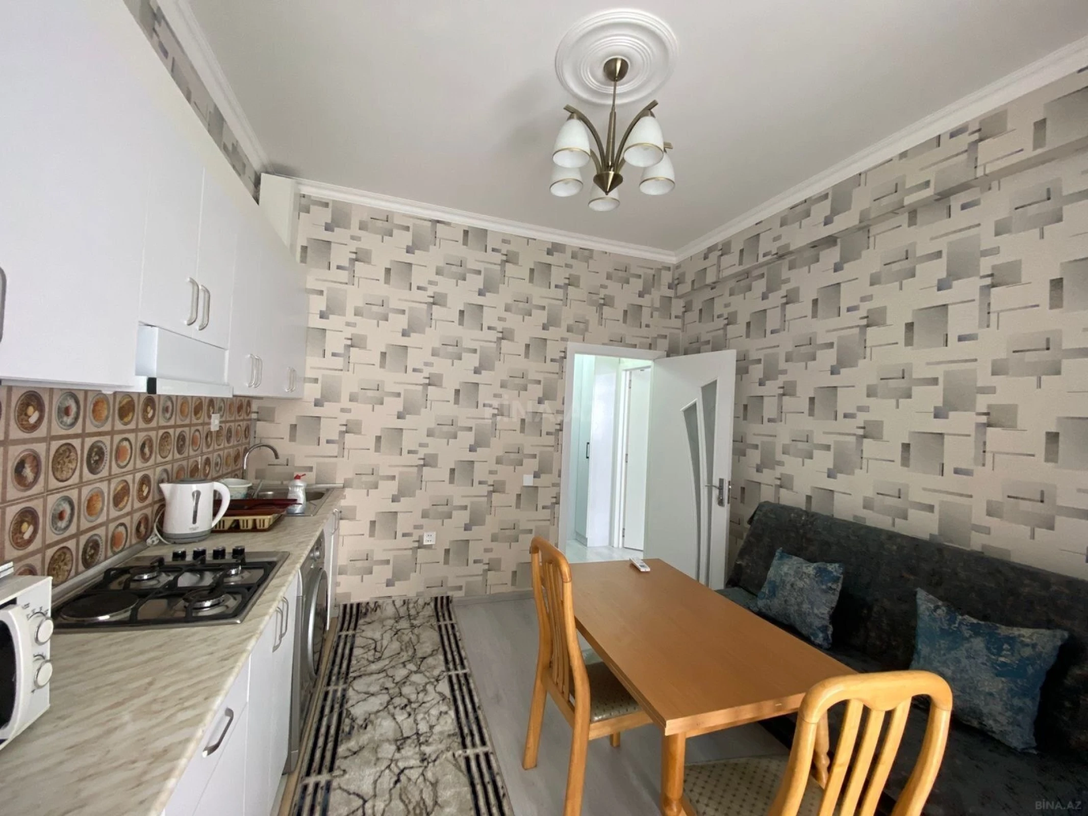 Kirayə verilir 1 otaqlı mənzil 60 m²