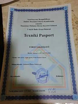 Satılır 3 otaqlı həyət evi 100 m²