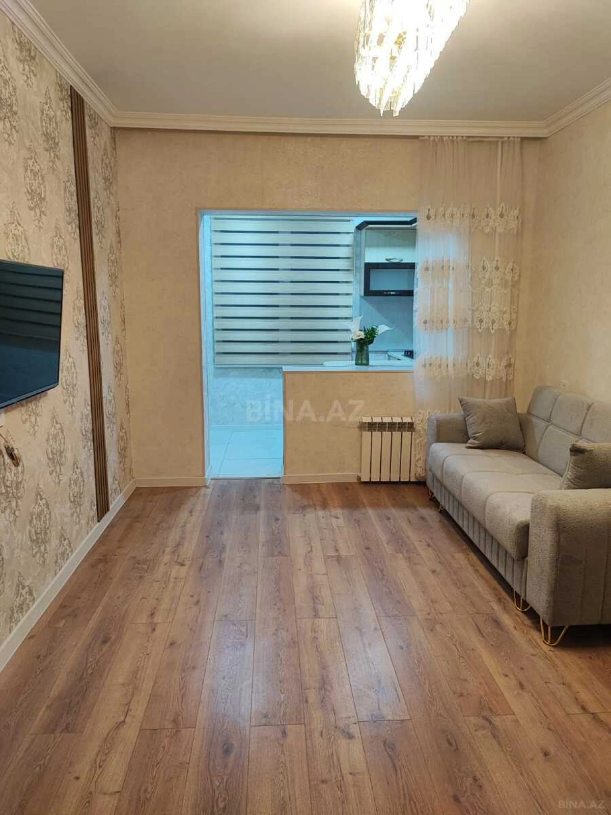 Satılır 2 otaqlı mənzil 45 m²