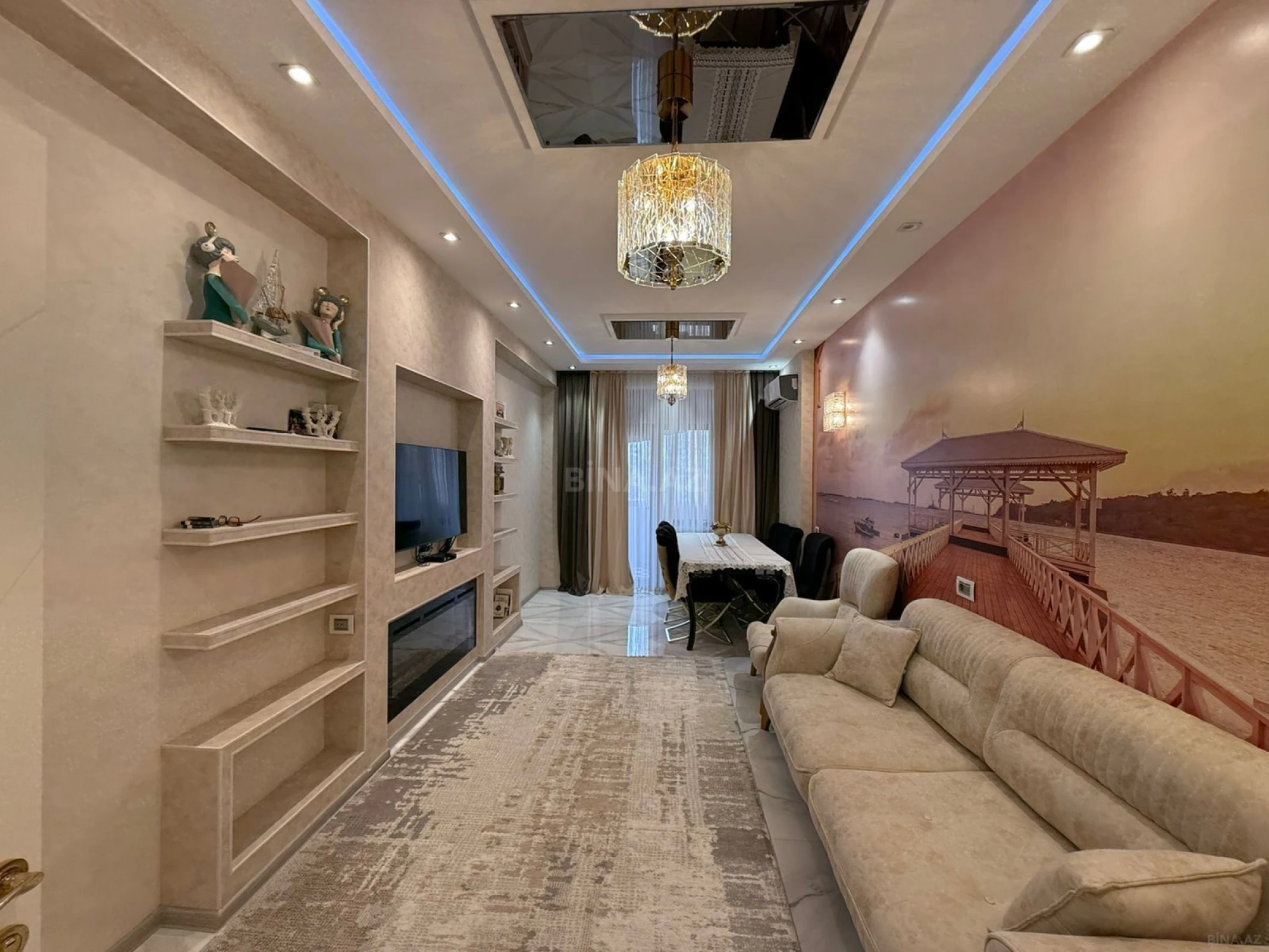 Satılır 3 otaqlı mənzil 126 m²