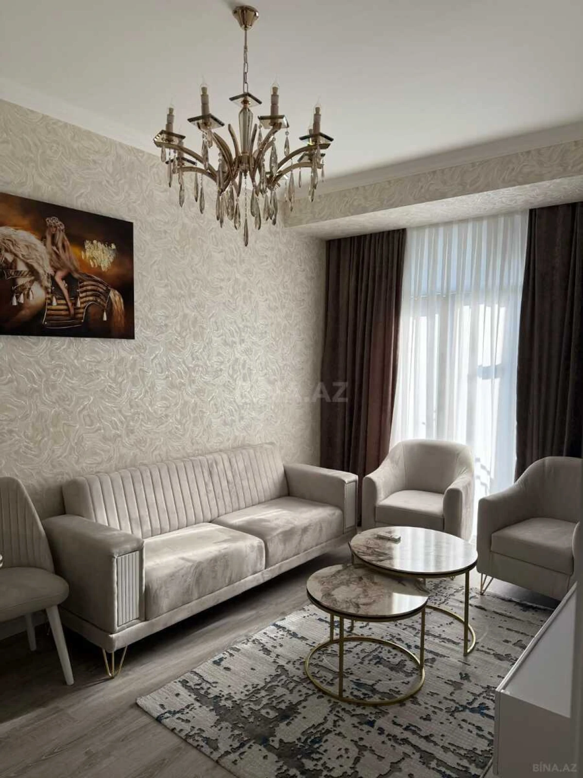 Kirayə verilir 2 otaqlı mənzil 58 m²