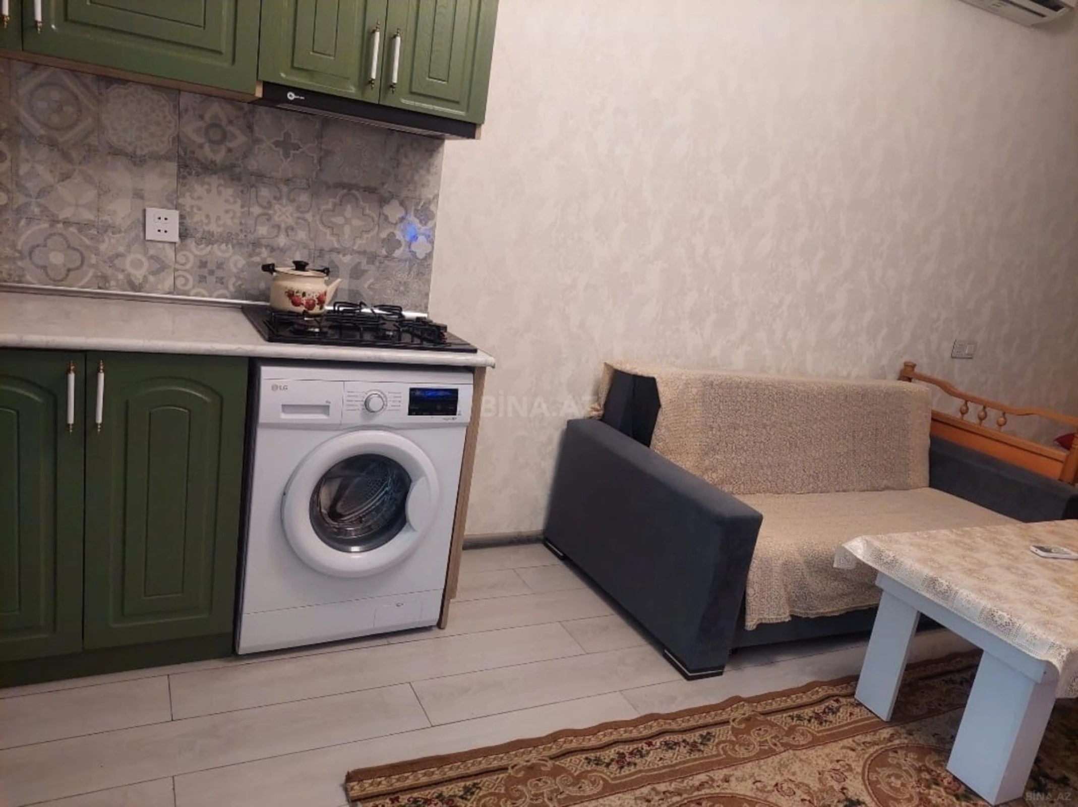 Kirayə verilir 1 otaqlı mənzil 35 m²