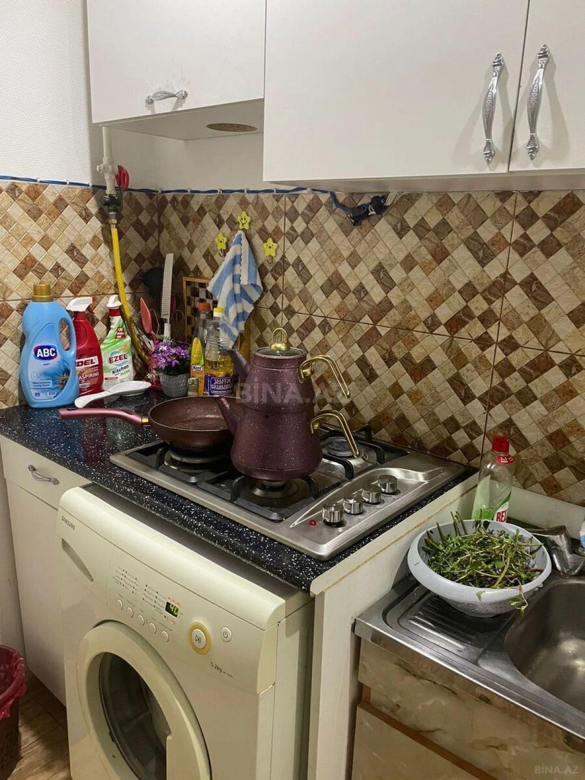 Satılır 1 otaqlı mənzil 45 m²