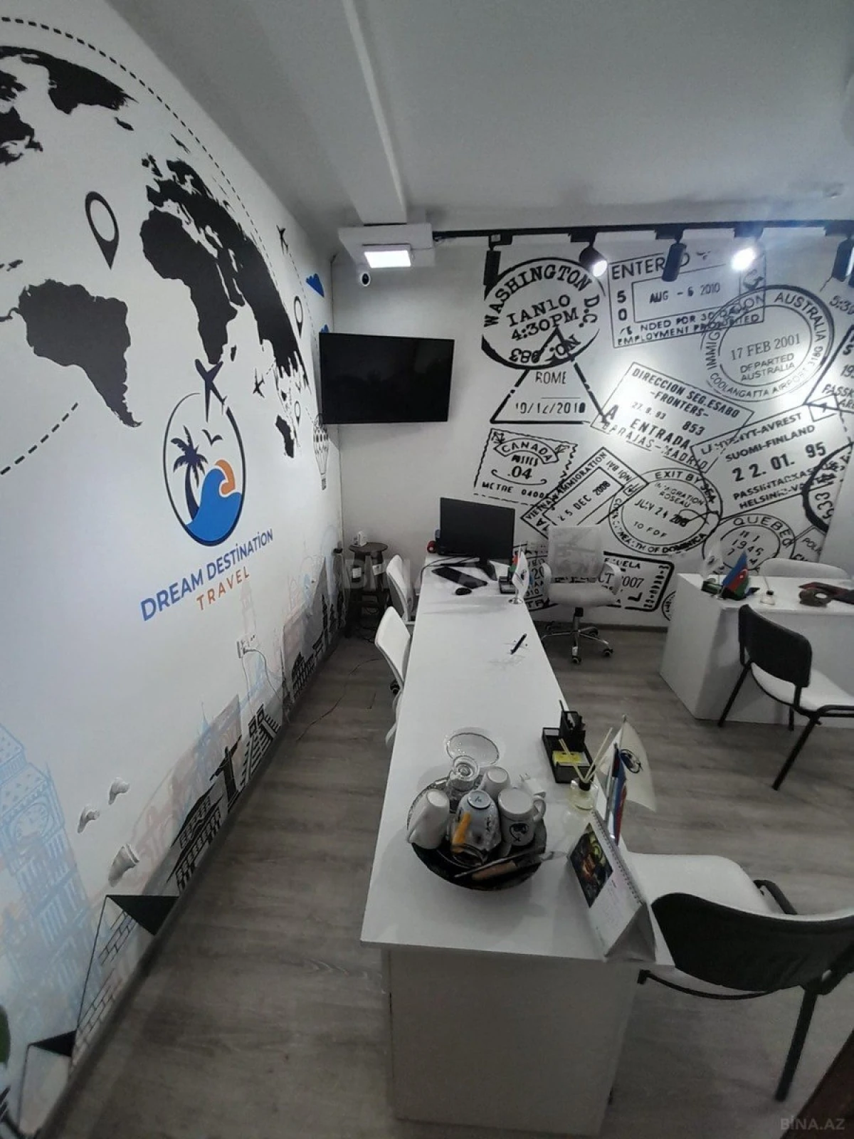 Kirayə verilir 1 otaqlı ofis 27 m²