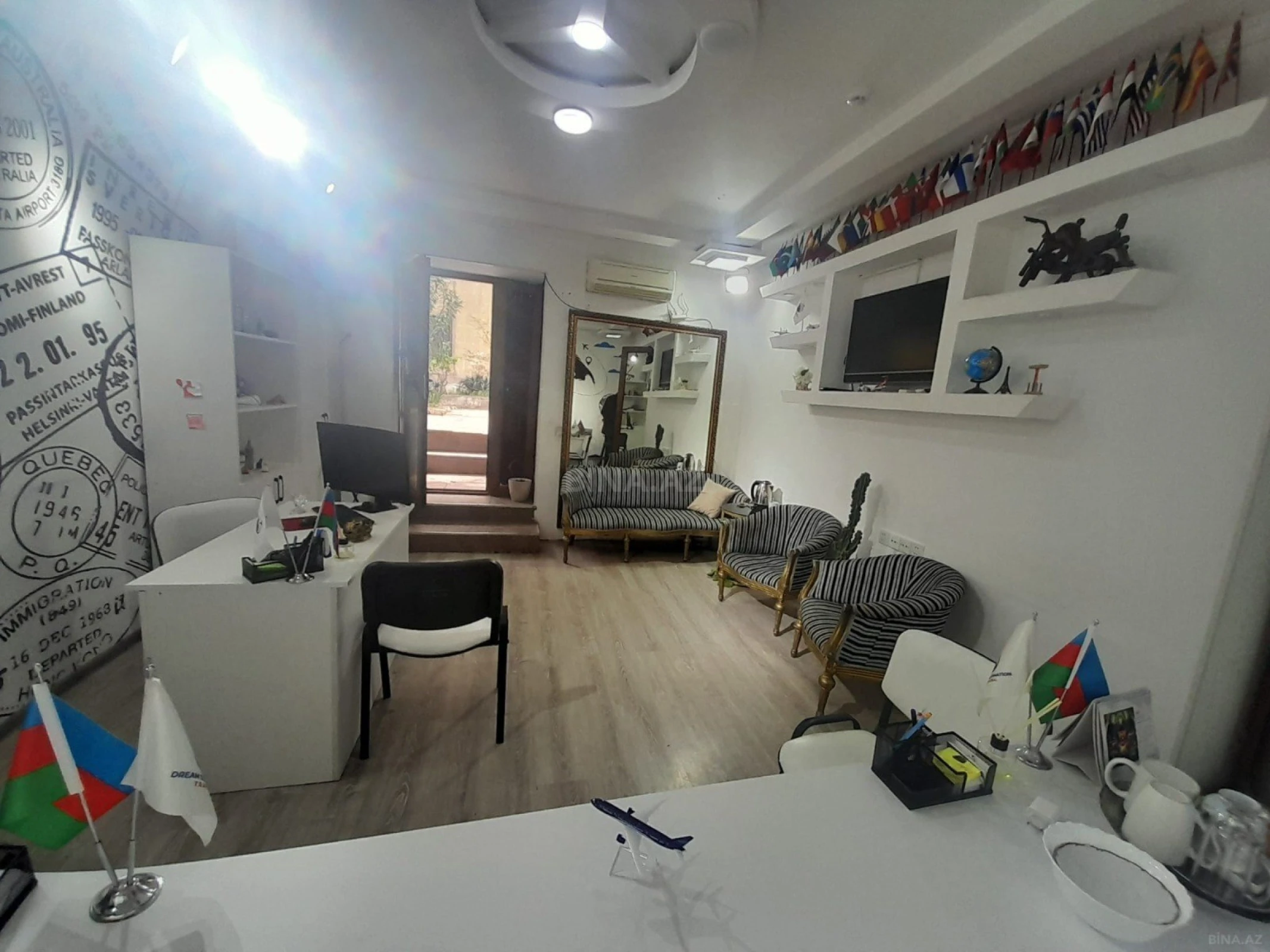 Kirayə verilir 1 otaqlı ofis 27 m²
